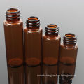 Disposable Amber Screwed Glass Bottle with Dropper